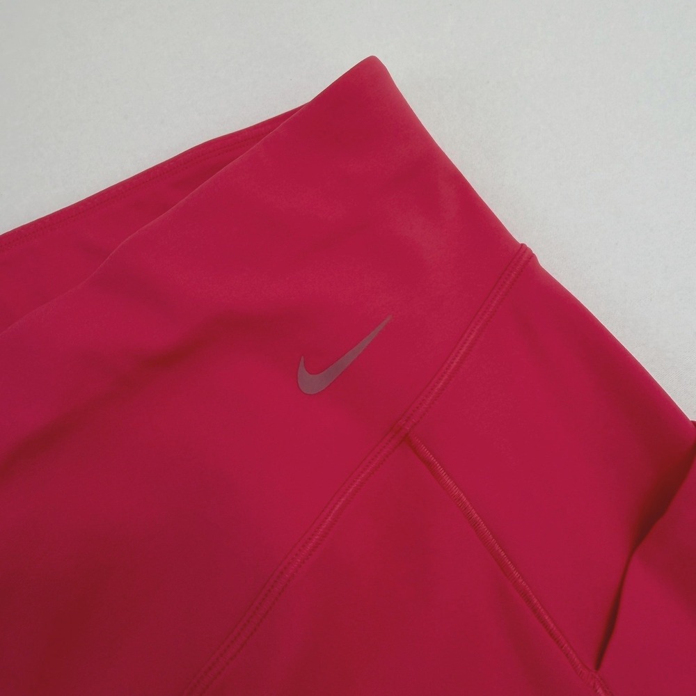 Nike‎ Universa Dri-FIT Pink High Rise Raw Hem 7/8 Leggings 1X DV4898-629 - Picture 4 of 8